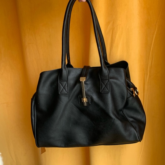 Mellow World Jasmine 3 compartment Compartment Satchel faux vegan leather modern - Picture 1 of 8